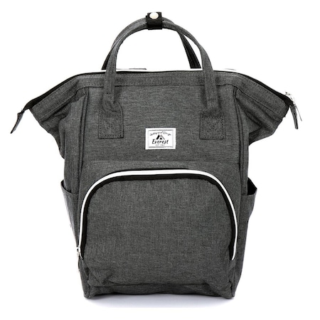 Better Than A Brand 663 cu. in. Friendly Mini Handbag Backpack, Gray BE1543444